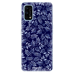 Odolné silikonové pouzdro iSaprio - Blue Leaves 05 na mobil Realme 7 Pro