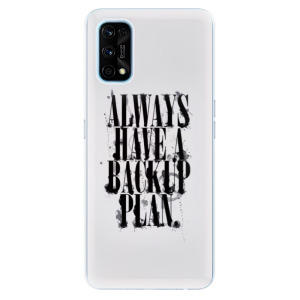 Odolné silikonové pouzdro iSaprio - Backup Plan na mobil Realme 7 Pro