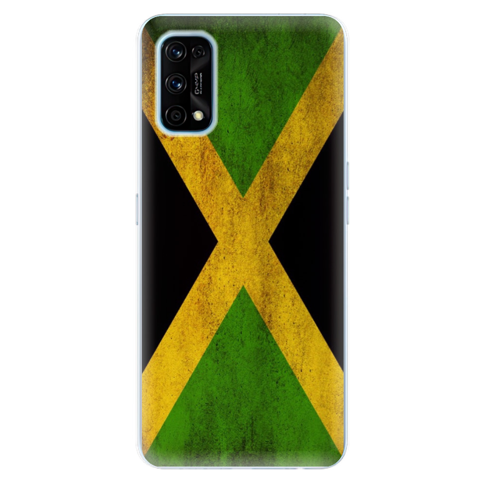 Odolné silikonové pouzdro iSaprio - Flag of Jamaica - Realme 7 Pro