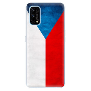 Odolné silikonové pouzdro iSaprio - Czech Flag na mobil Realme 7 Pro