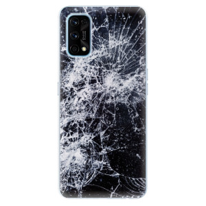 Odolné silikonové pouzdro iSaprio - Cracked na mobil Realme 7 Pro