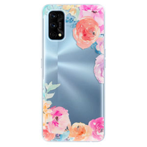 Odolné silikonové pouzdro iSaprio - Flower Brush na mobil Realme 7 Pro