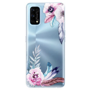 Odolné silikonové pouzdro iSaprio - Flower Pattern 04 na mobil Realme 7 Pro