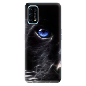 Odolné silikonové pouzdro iSaprio - Black Puma na mobil Realme 7 Pro