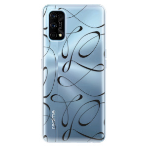 Odolné silikonové pouzdro iSaprio - Fancy - black na mobil Realme 7 Pro