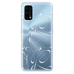 Odolné silikonové pouzdro iSaprio - Fancy - white na mobil Realme 7 Pro