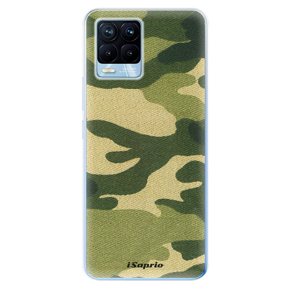 Odolné silikonové pouzdro iSaprio - Green Camuflage 01 - Realme 8 / 8 Pro