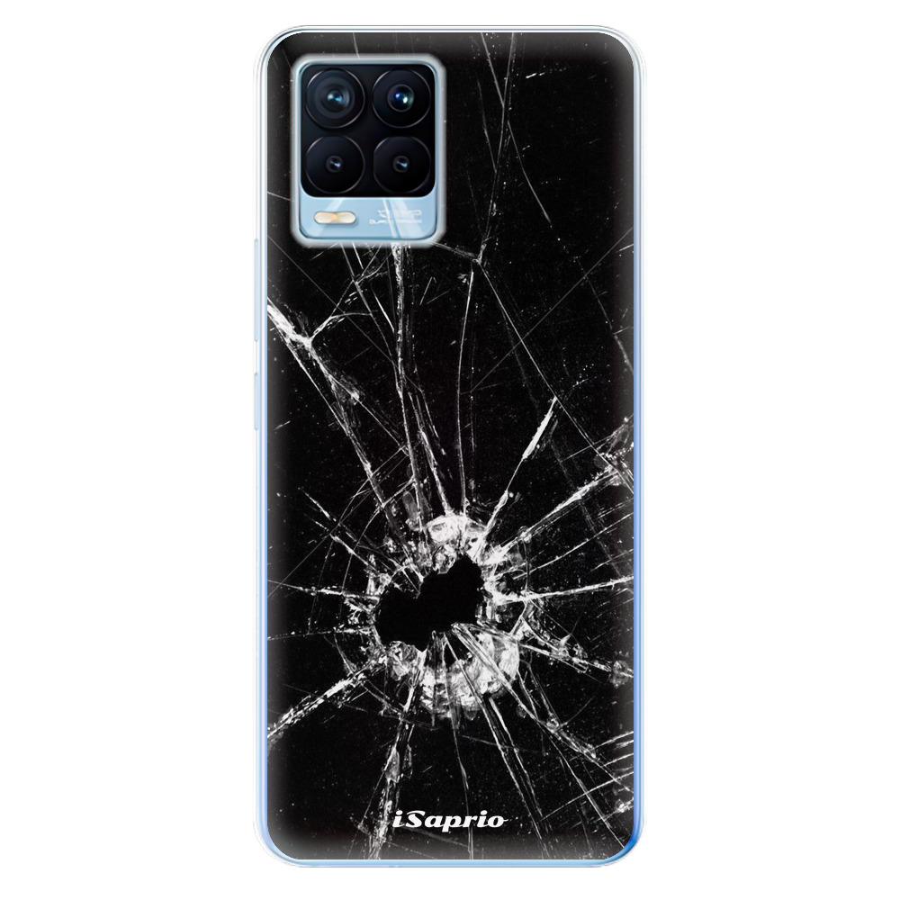 Odolné silikonové pouzdro iSaprio - Broken Glass 10 - Realme 8 / 8 Pro
