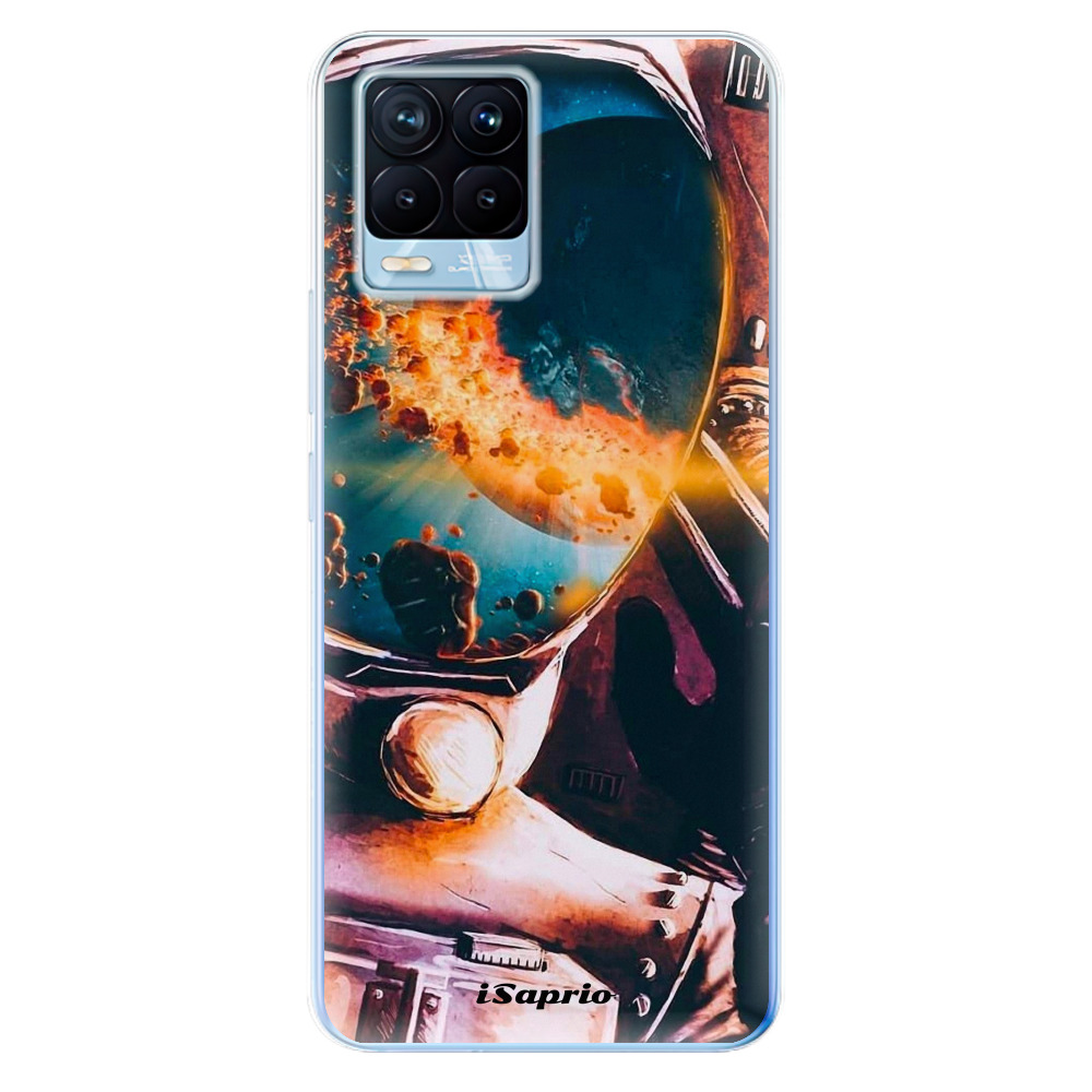 Odolné silikonové pouzdro iSaprio - Astronaut 01 - Realme 8 / 8 Pro