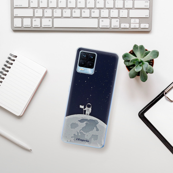 Silikonové pouzdro iSaprio - Realme 8 / Realme 8 Pro - On The Moon 10