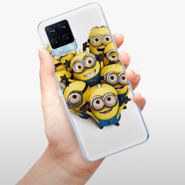 Silikonové pouzdro iSaprio - Realme 8 / Realme 8 Pro - Mimons 01