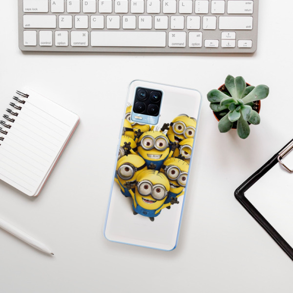 Silikonové pouzdro iSaprio - Realme 8 / Realme 8 Pro - Mimons 01