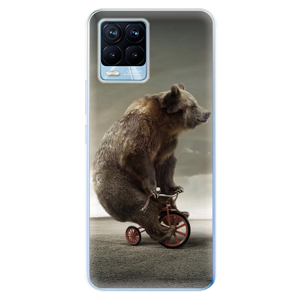 Odolné silikonové pouzdro iSaprio - Bear 01 na mobil Realme 8 / Realme 8 Pro (Odolný silikonový kryt, obal, pouzdro iSaprio - Bear 01 na mobilní telefon Realme 8 / Realme 8 Pro)
