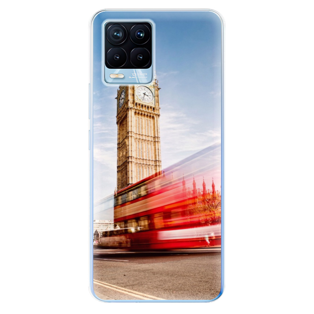Odolné silikonové pouzdro iSaprio - London 01 na mobil Realme 8 / Realme 8 Pro (Odolný silikonový kryt, obal, pouzdro iSaprio - London 01 na mobilní telefon Realme 8 / Realme 8 Pro)