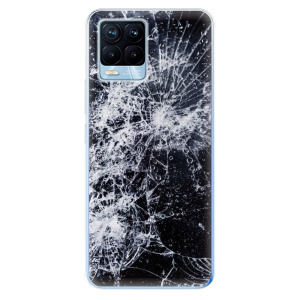 Odolné silikonové pouzdro iSaprio - Cracked na mobil Realme 8 / Realme 8 Pro