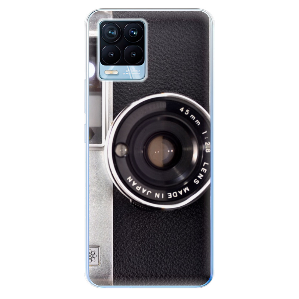 Odolné silikonové pouzdro iSaprio - Vintage Camera 01 - Realme 8 / 8 Pro