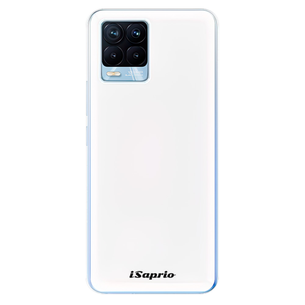 Odolné silikonové pouzdro iSaprio - 4Pure - bílé na mobil Realme 8 / Realme 8 Pro (Odolný silikonový kryt, obal, pouzdro iSaprio - 4Pure - bílé na mobilní telefon Realme 8 / Realme 8 Pro)