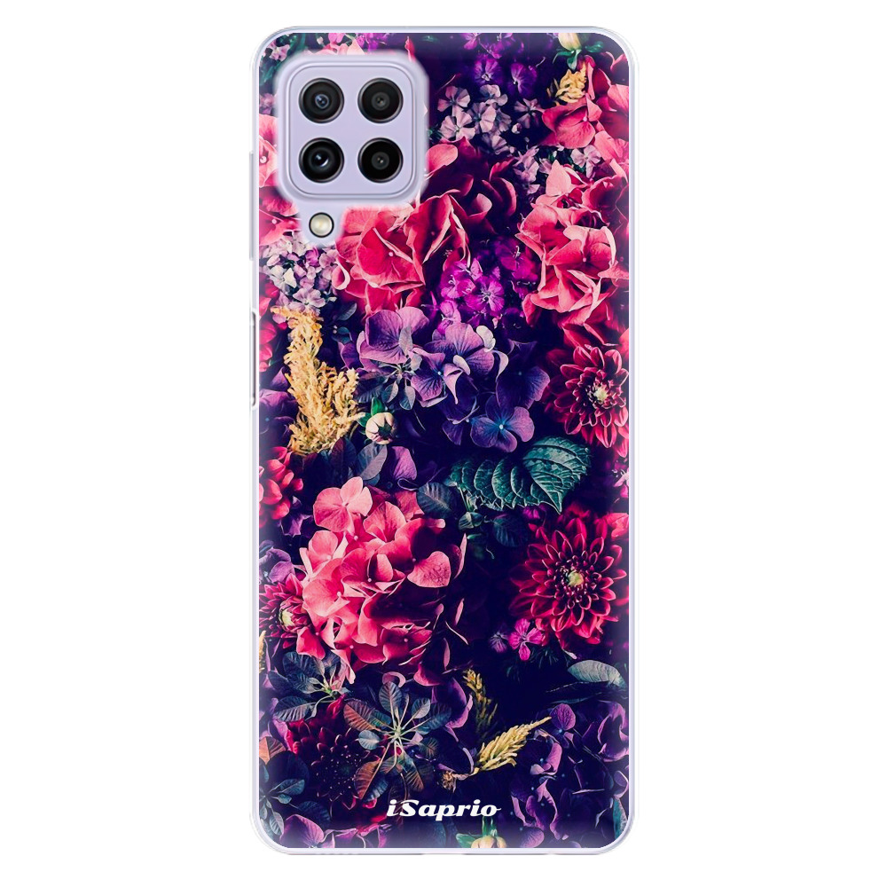 Odolné silikonové pouzdro iSaprio - Flowers 10 - Samsung Galaxy A22