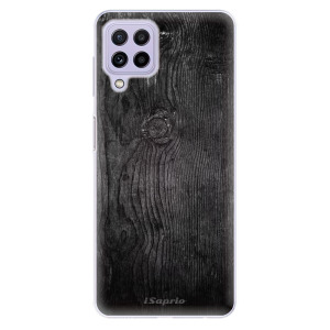 Odolné silikonové pouzdro iSaprio - Black Wood 13 na mobil Samsung Galaxy A22 4G