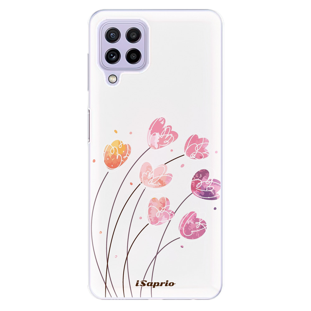 Odolné silikonové pouzdro iSaprio - Flowers 14 na mobil Samsung Galaxy A22 4G (Odolný silikonový kryt, obal, pouzdro iSaprio - Flowers 14 na mobilní telefon Samsung Galaxy A22 4G)