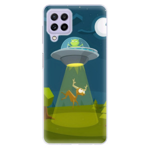 Odolné silikonové pouzdro iSaprio - Alien 01 na mobil Samsung Galaxy A22 4G