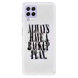 Odolné silikonové pouzdro iSaprio - Backup Plan na mobil Samsung Galaxy A22 4G