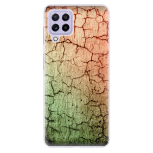 Odolné silikonové pouzdro iSaprio - Cracked Wall 01 na mobil Samsung Galaxy A22 4G