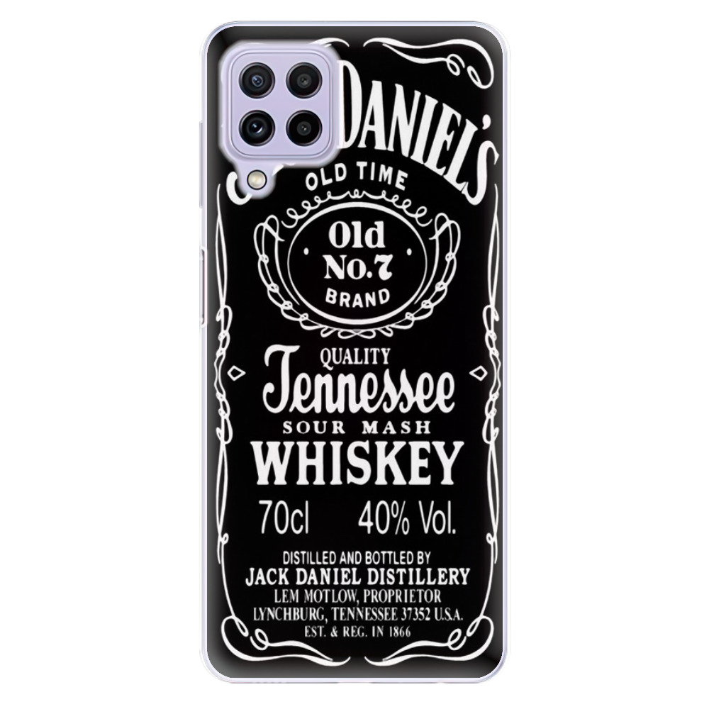 Odolné silikonové pouzdro iSaprio - Jack Daniels - Samsung Galaxy A22