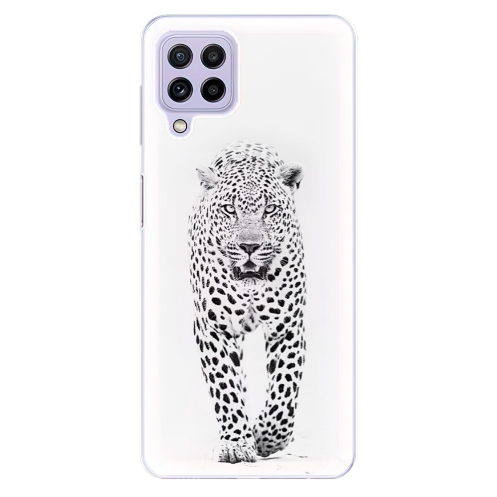 Odolné silikonové pouzdro iSaprio - White Jaguar - Samsung Galaxy A22