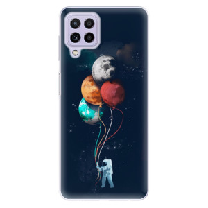 Odolné silikonové pouzdro iSaprio - Balloons 02 na mobil Samsung Galaxy A22 4G