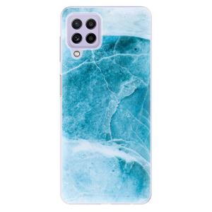 Odolné silikonové pouzdro iSaprio - Blue Marble na mobil Samsung Galaxy A22 4G
