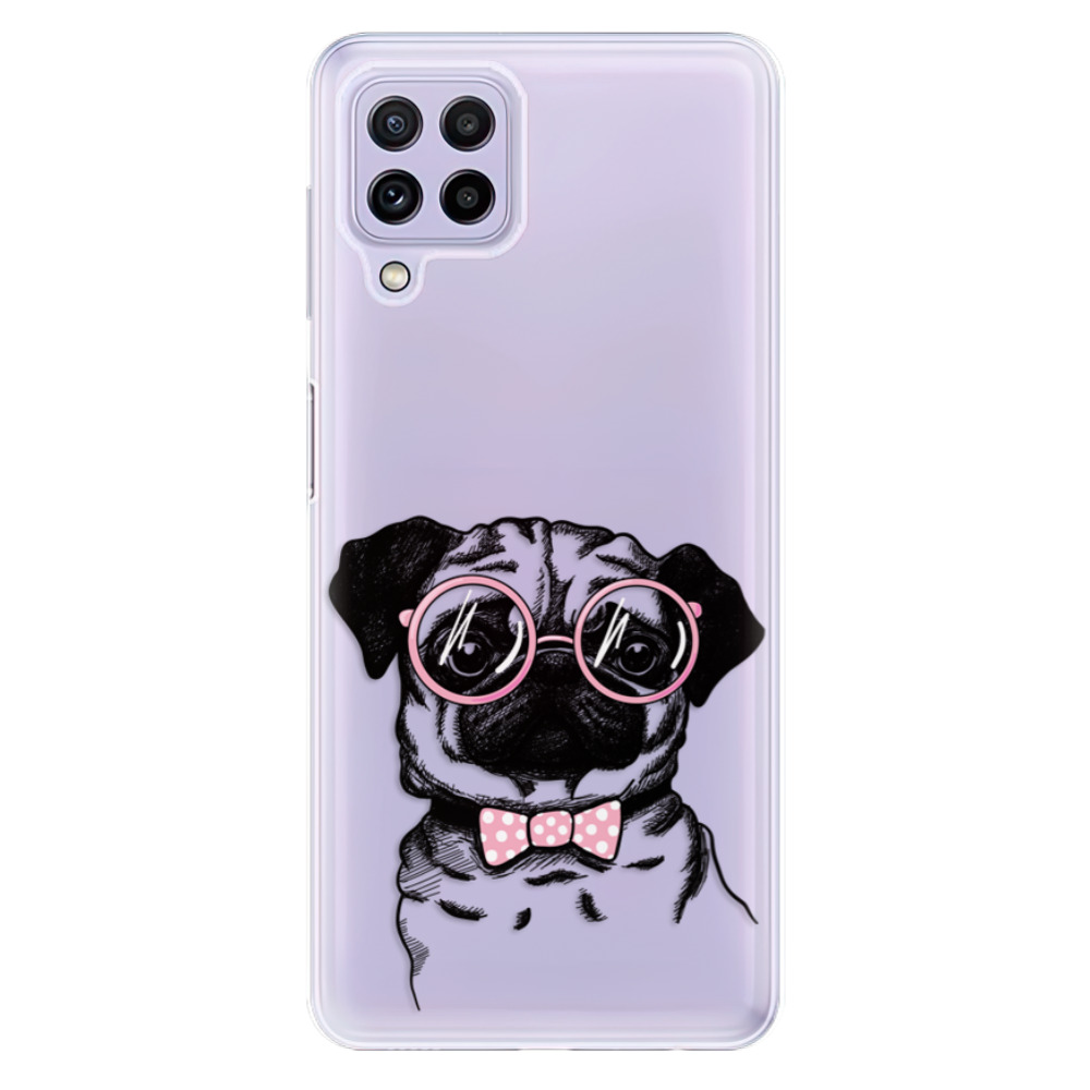 Odolné silikonové pouzdro iSaprio - The Pug - Samsung Galaxy A22