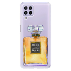 Odolné silikonové pouzdro iSaprio - Chanel Gold na mobil Samsung Galaxy A22 4G