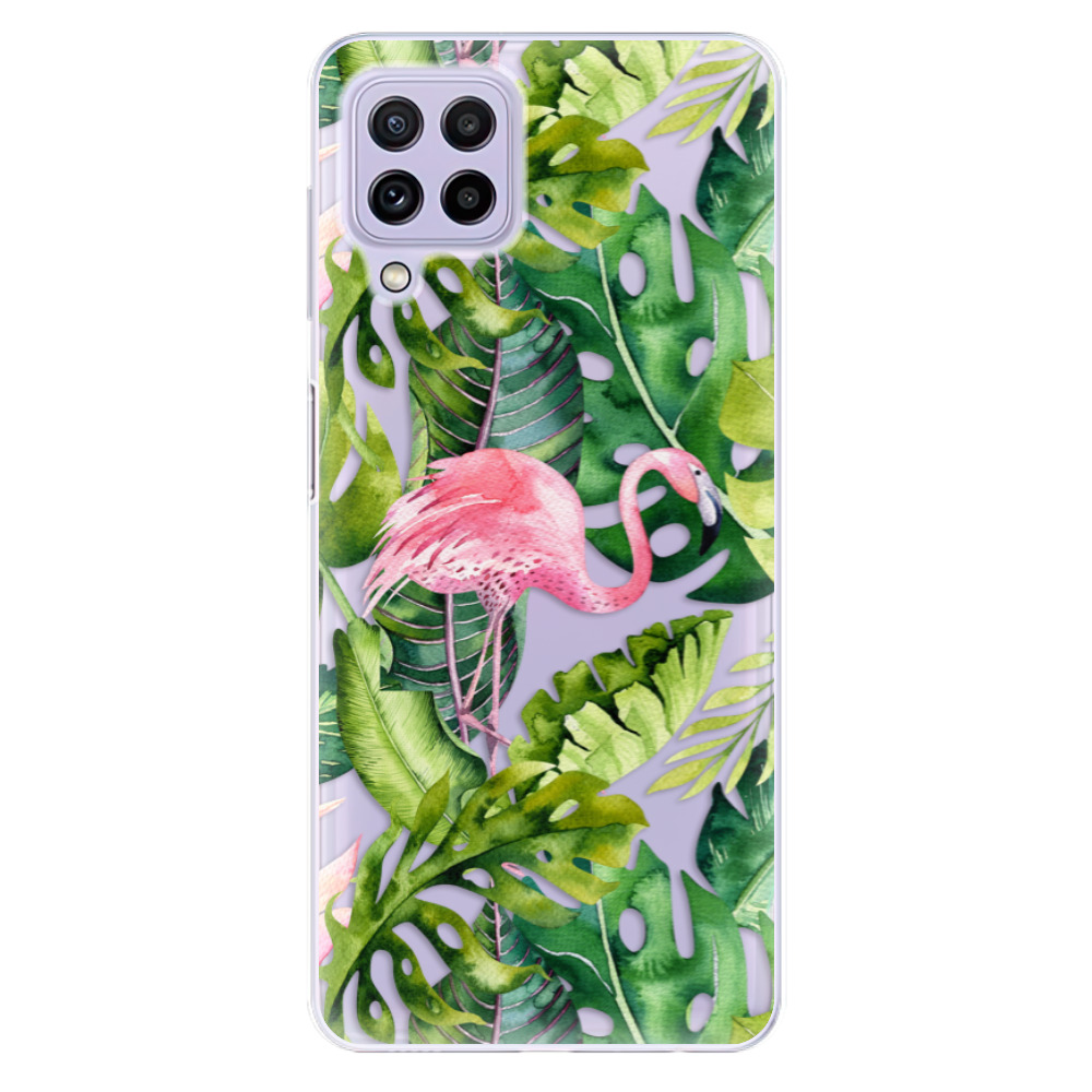 Odolné silikonové pouzdro iSaprio - Jungle 02 na mobil Samsung Galaxy A22 4G (Odolný silikonový kryt, obal, pouzdro iSaprio - Jungle 02 na mobilní telefon Samsung Galaxy A22 4G)