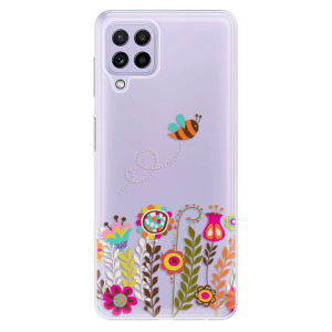 Odolné silikonové pouzdro iSaprio - Bee 01 na mobil Samsung Galaxy A22 4G