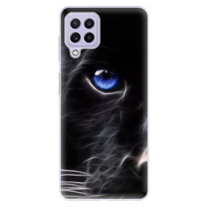 Odolné silikonové pouzdro iSaprio - Black Puma na mobil Samsung Galaxy A22 4G