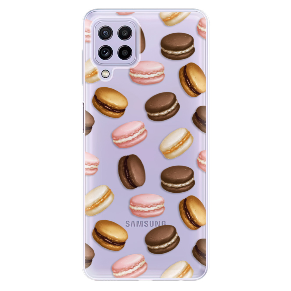 Odolné silikonové pouzdro iSaprio - Macaron Pattern - Samsung Galaxy A22