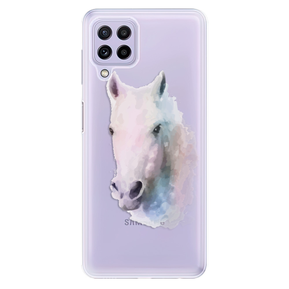 Odolné silikonové pouzdro iSaprio - Horse 01 - Samsung Galaxy A22