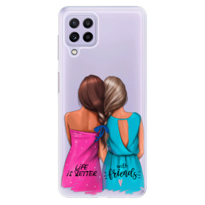 Odolné silikonové pouzdro iSaprio - Best Friends na mobil Samsung Galaxy A22 4G