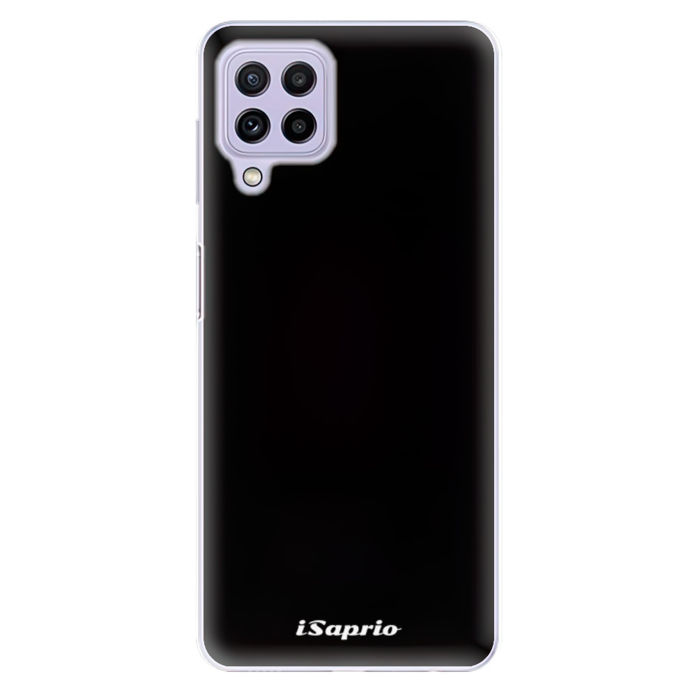 Odolné silikonové pouzdro iSaprio - 4Pure - černý - Samsung Galaxy A22