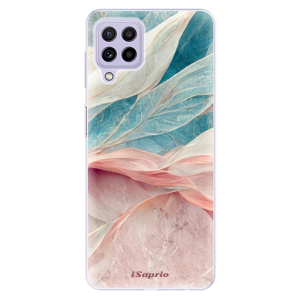 Odolné silikonové pouzdro iSaprio - Pink and Blue - Samsung Galaxy A22