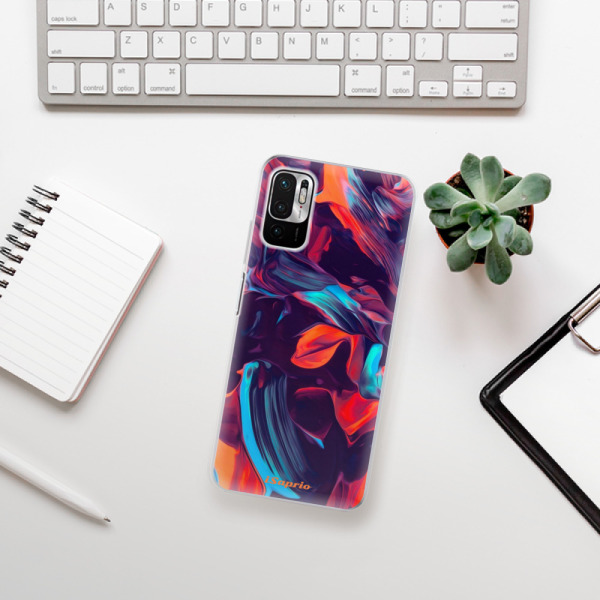 Silikonové pouzdro iSaprio - Xiaomi Redmi Note 10 5G / Xiaomi Poco M3 Pro 5G - Color Marble 19