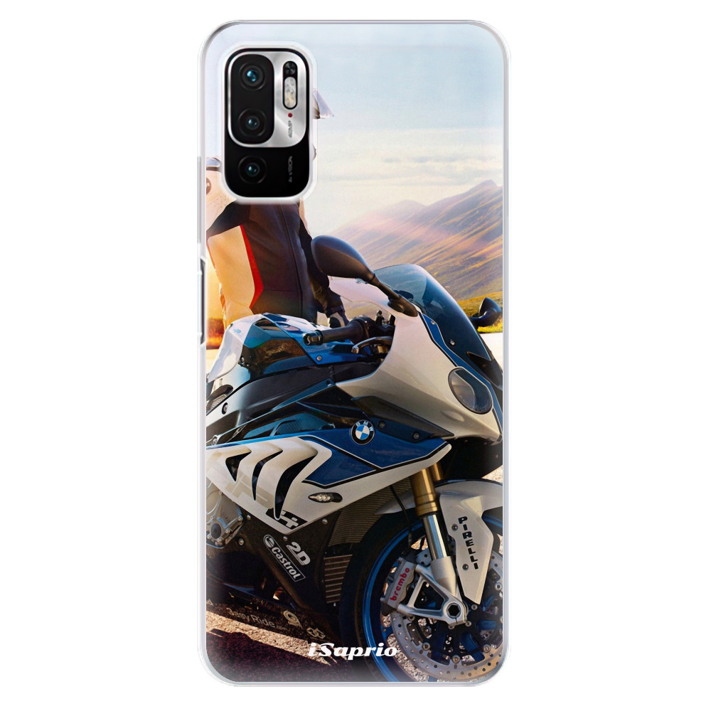 Odolné silikonové pouzdro iSaprio - Motorcycle 10 - Xiaomi Redmi Note 10 5G