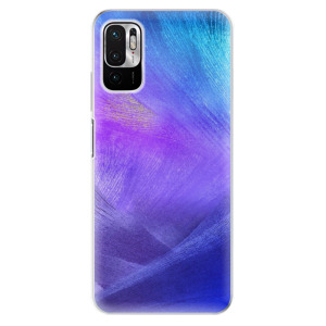 Silikonové pouzdro iSaprio - Xiaomi Redmi Note 10 5G / Xiaomi Poco M3 Pro 5G - Purple Feathers