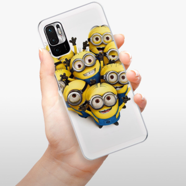 Silikonové pouzdro iSaprio - Xiaomi Redmi Note 10 5G / Xiaomi Poco M3 Pro 5G - Mimons 01