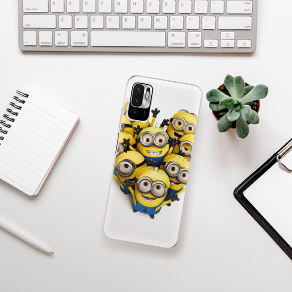 Silikonové pouzdro iSaprio - Xiaomi Redmi Note 10 5G / Xiaomi Poco M3 Pro 5G - Mimons 01