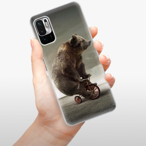 Silikonové pouzdro iSaprio - Xiaomi Redmi Note 10 5G / Xiaomi Poco M3 Pro 5G - Bear 01