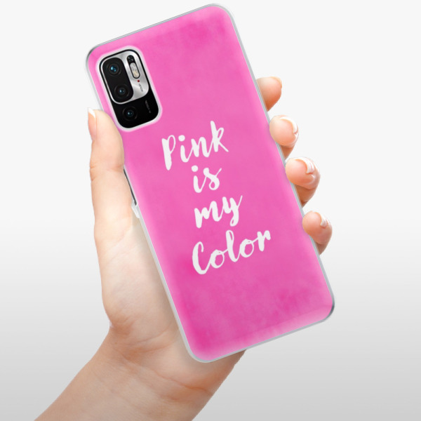 Silikonové pouzdro iSaprio - Xiaomi Redmi Note 10 5G / Xiaomi Poco M3 Pro 5G - Pink is my color