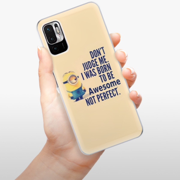 Silikonové pouzdro iSaprio - Xiaomi Redmi Note 10 5G / Xiaomi Poco M3 Pro 5G - Be Awesome