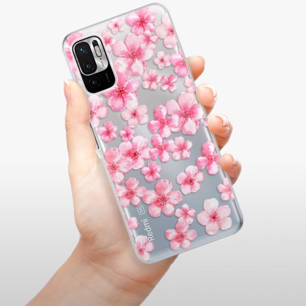 Silikonové pouzdro iSaprio - Xiaomi Redmi Note 10 5G / Xiaomi Poco M3 Pro 5G - Flower Pattern 05